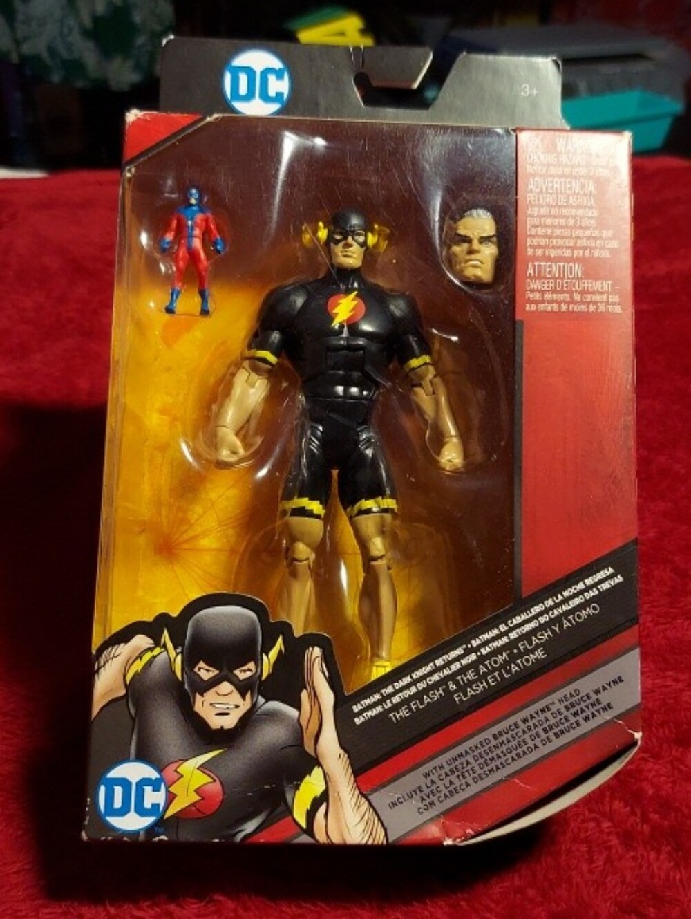 MATTEL DC MULTIVERSE COMICS THE FLASH DARK KNIGHT ACTION FIGURE